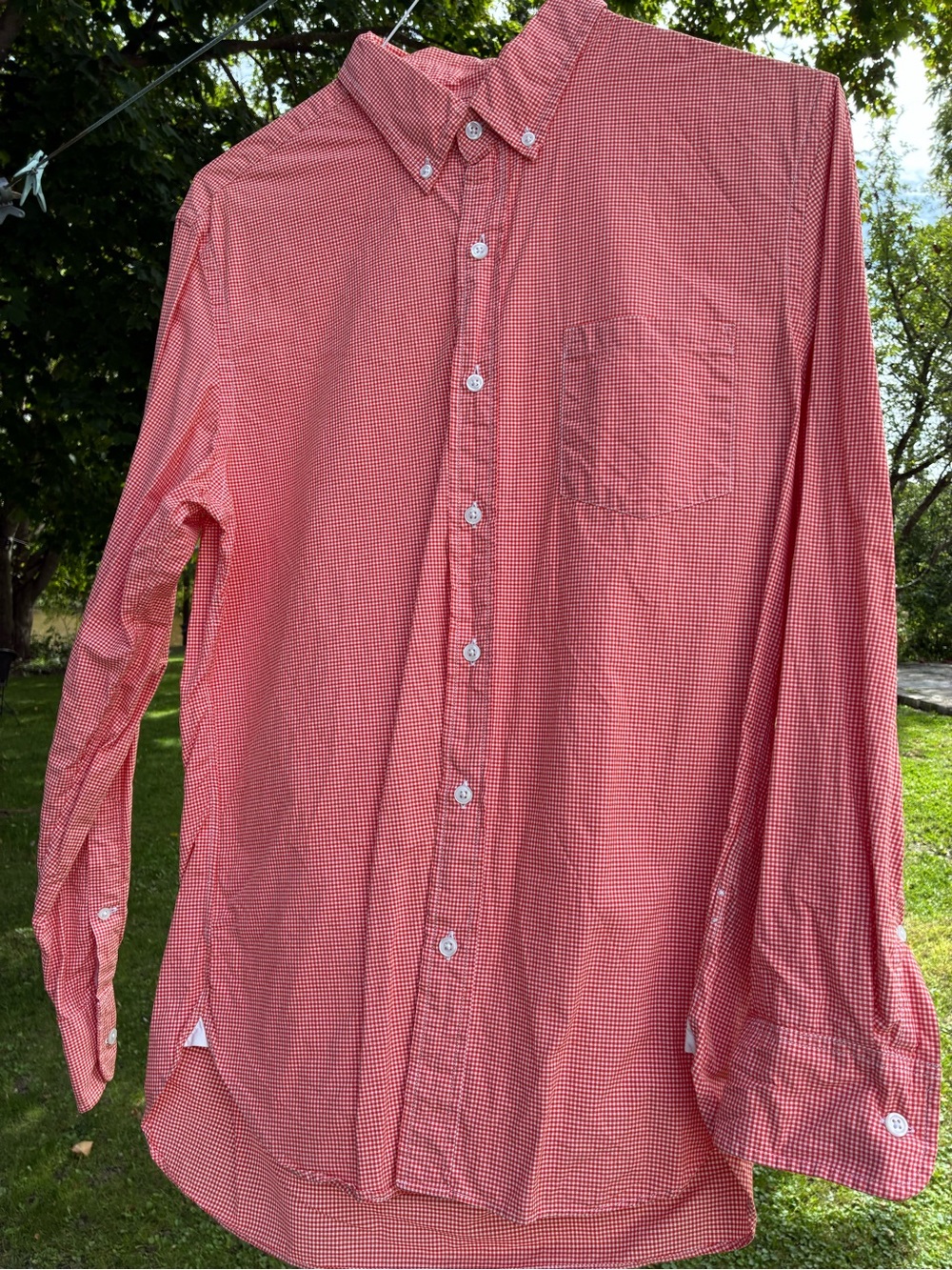 J Crew gingham buttonup - Picture 3 of 6